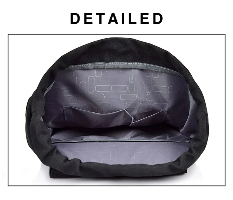 Canvas School Bags Women Waterproof Casual Large Capacity Vintage Backpack Teenagers Unisex Student Shopping Travel Shoulder Bag