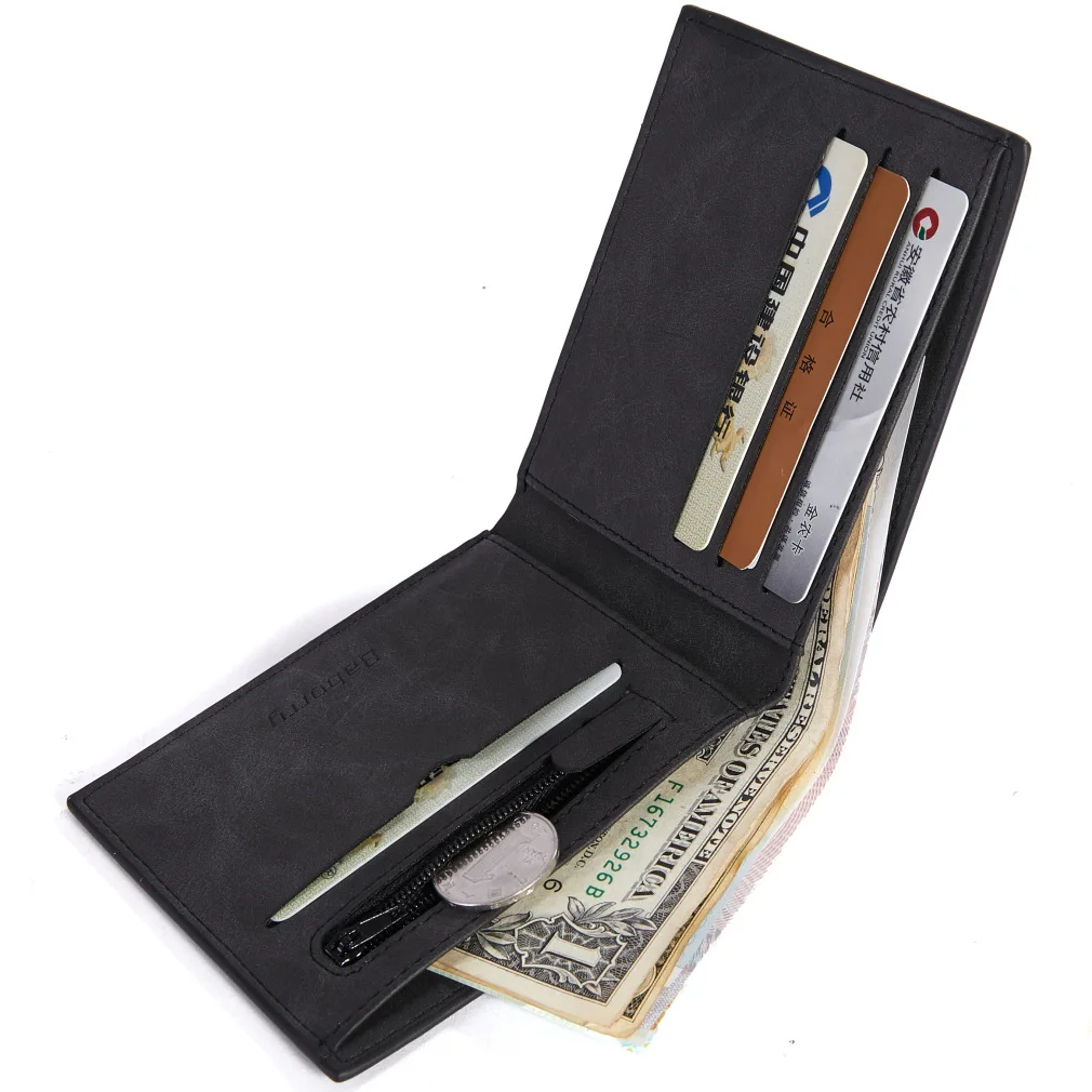

Ultra-Thin MEN'S Wallet Large Size Men New Style Wallet Wallet Short Wallet Men's Coin Pocket