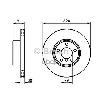 

Brake disc Bosch art. 0986479002
