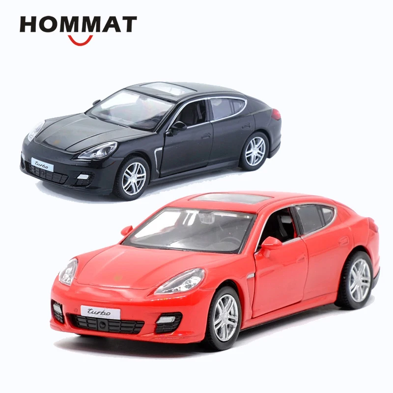 

HOMMAT 1:36 Scale Cars Panamera Turbo Vehicle Alloy Diecast Model Car Toy Collection Gift Car Model Toys For Children Pull Back