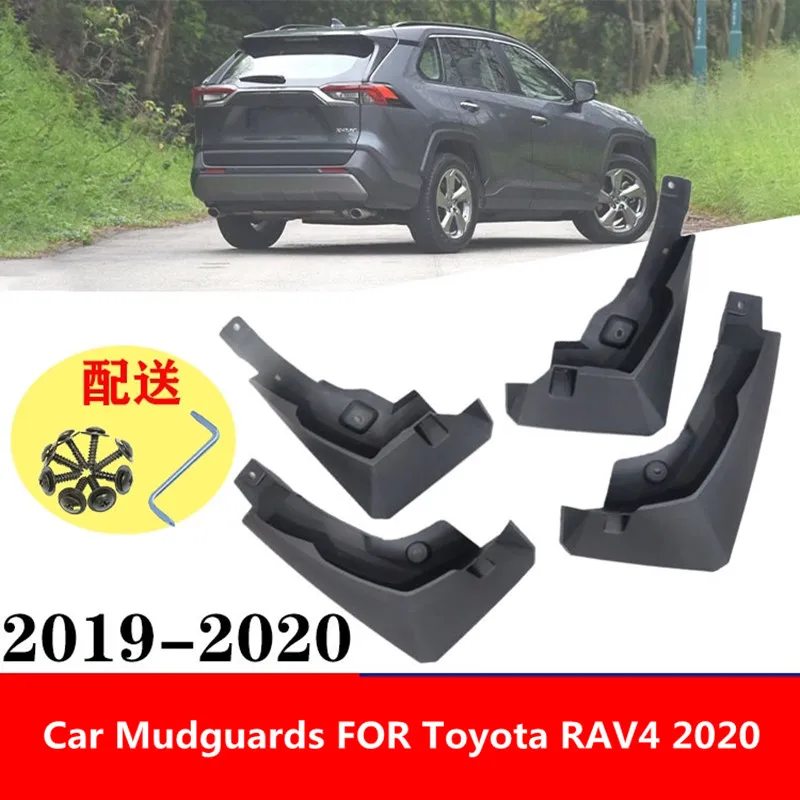 

Car Mudguards FOR Toyota RAV4 2019- 2020 Wheel Protection Modification Supplies 4pcs