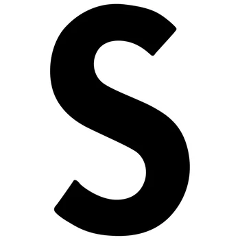 

5in Floating Modern House Number SS Door Home Address Numbers for House Digital Outdoor Sign Plates 5 Inch. #S