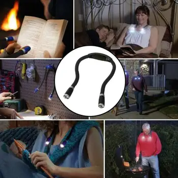 

USB Rechargeable Neck Light, Reading Light, Reading Light, USB Charging For Multiple Uses, Easy To Carry, Support For Logo
