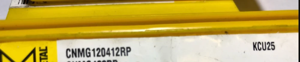 10 шт. KENNAMETAL CNMG120412RP KCU25