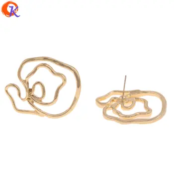 

Cordial Design 50Pcs 27*31MM Jewelry Accessories/Earrings Stud/DIY Jewelry Making/Irregular Shape/Hand Made/Earring Findings