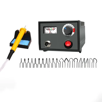 

Us Plug,Adjustable Temperature Wood Burner Pyrography Pen Burning Machine Gourd Crafts Tool Set