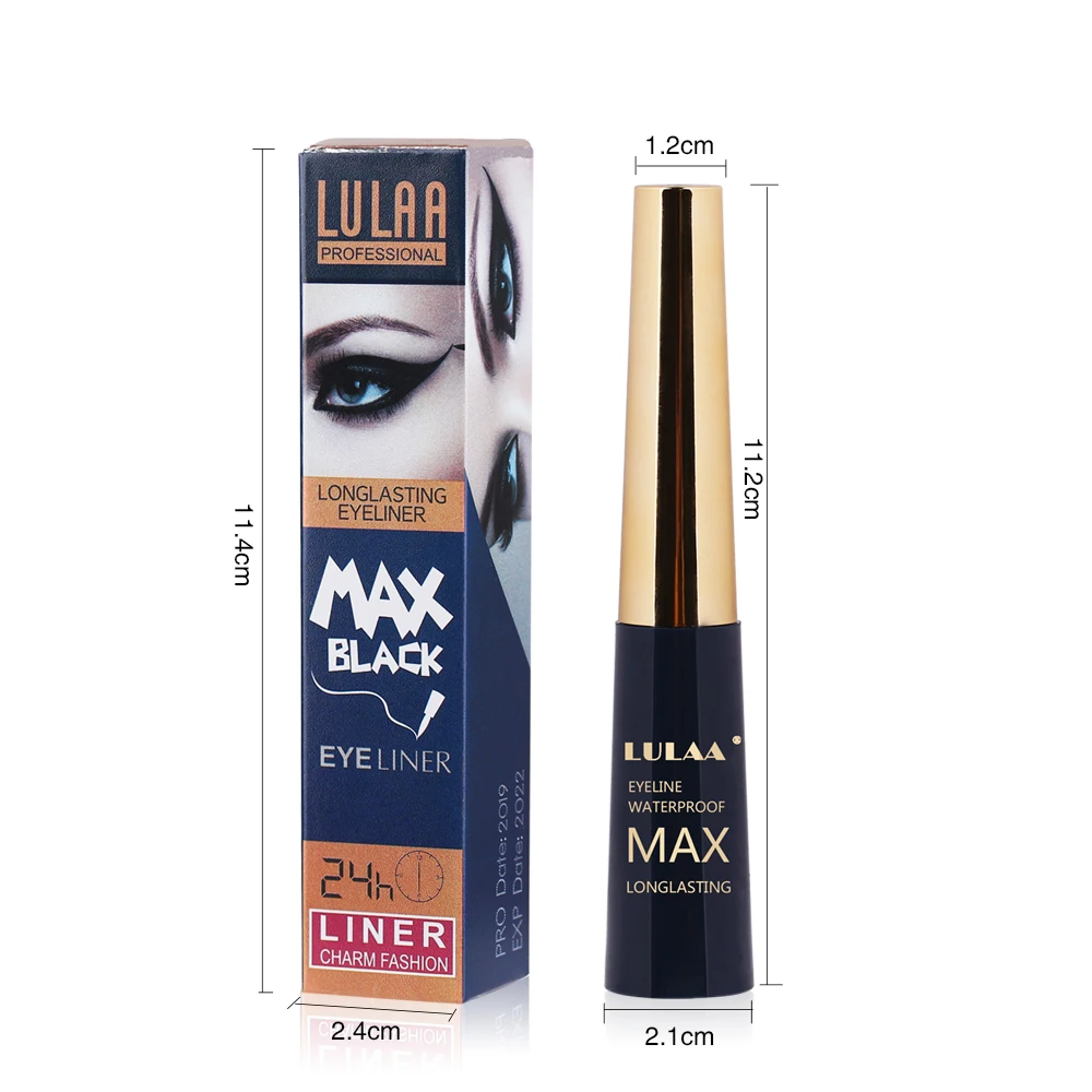1 Pcs NEW Waterproof Long-lasting Liquid Eye Liner Black Eyeliner Pen Pencil Women Eyes Makeup Cosmetic Beauty Tool