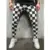 Hirigin 2019 New Men s Summer Fashion Slim Comfortable Striped Plaid Black White Casual Pencil Pants Мужская одежда