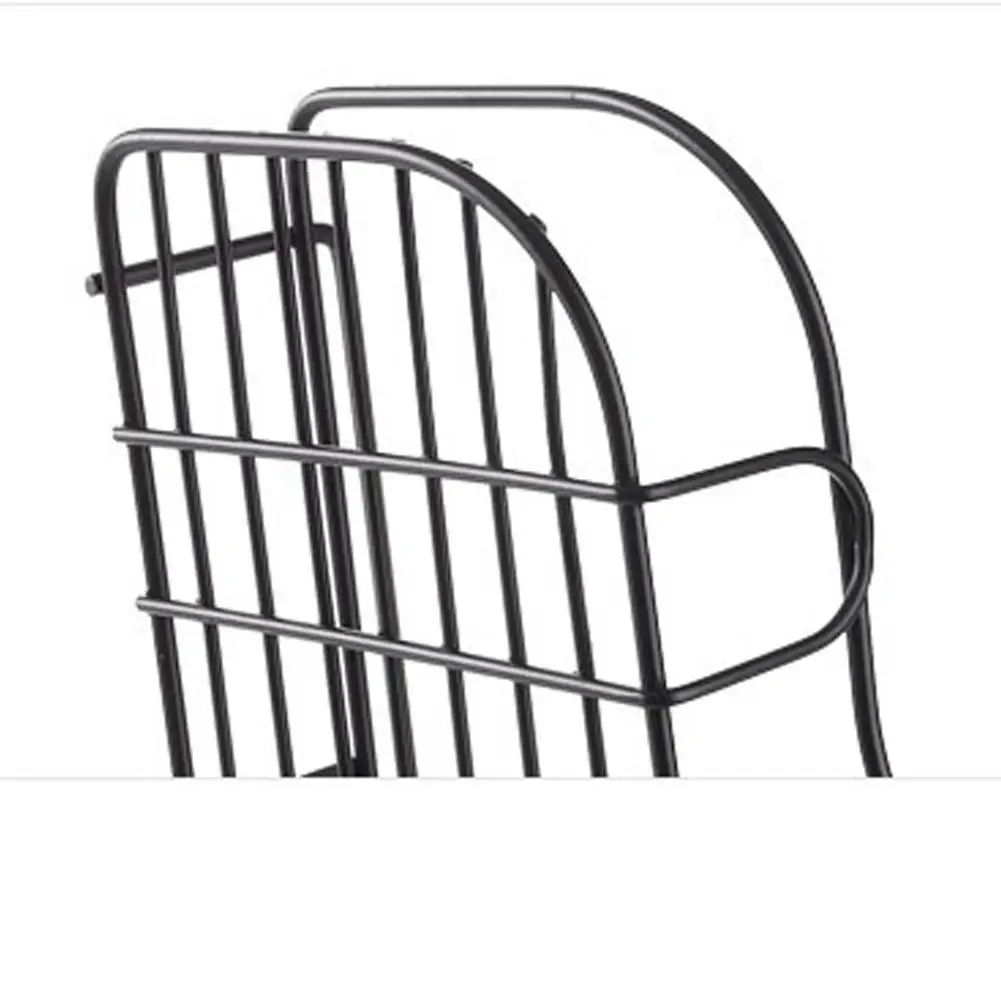 Drilling-free Corner Storage Rack wrought iron storage racks Triangular Kitchen Organizer Holder Bathroom Corner Rack