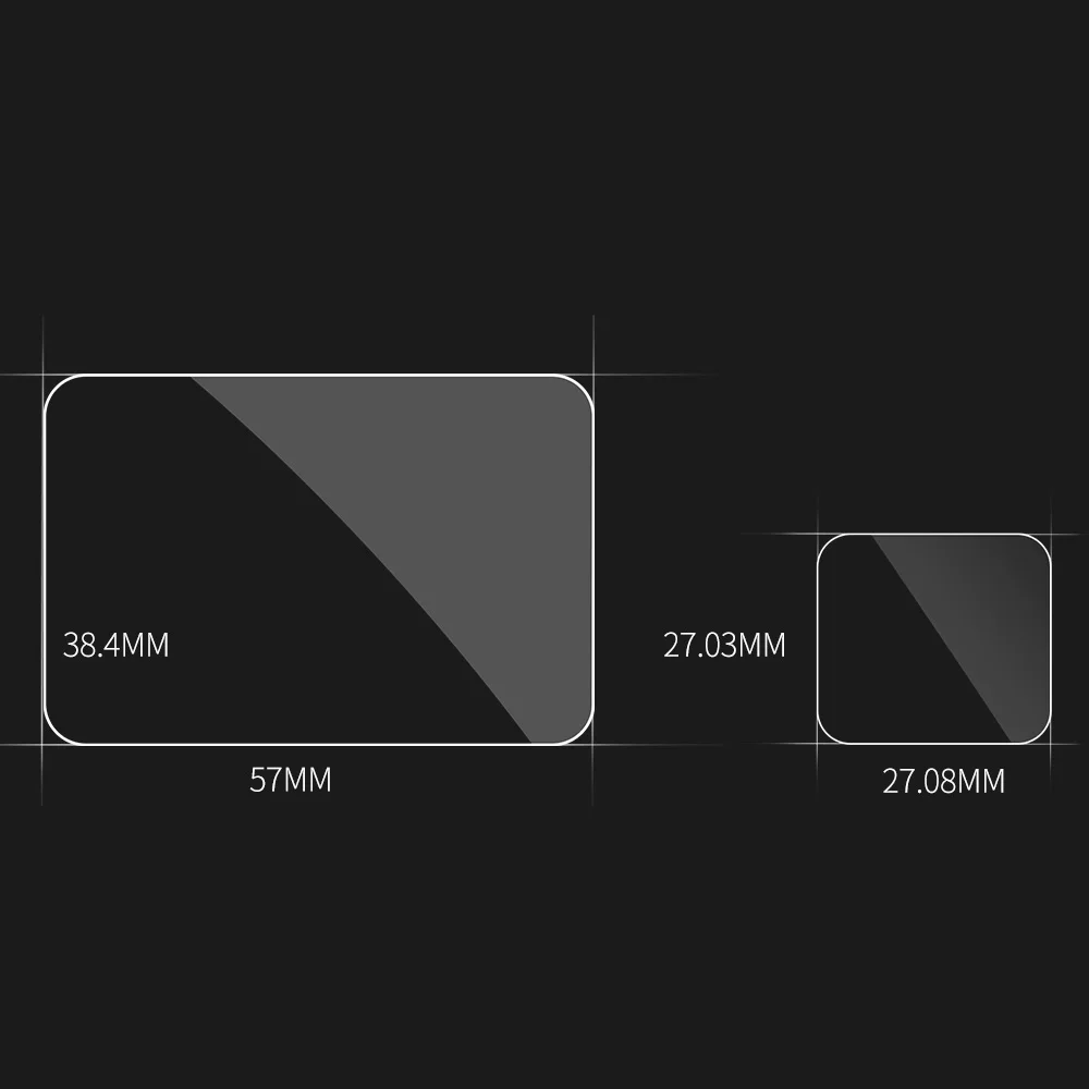 30set HD tempered glass screen+lens protector film for GOPRO HERO 8 9H 2.5R full coverage for go pro 8 black accessories