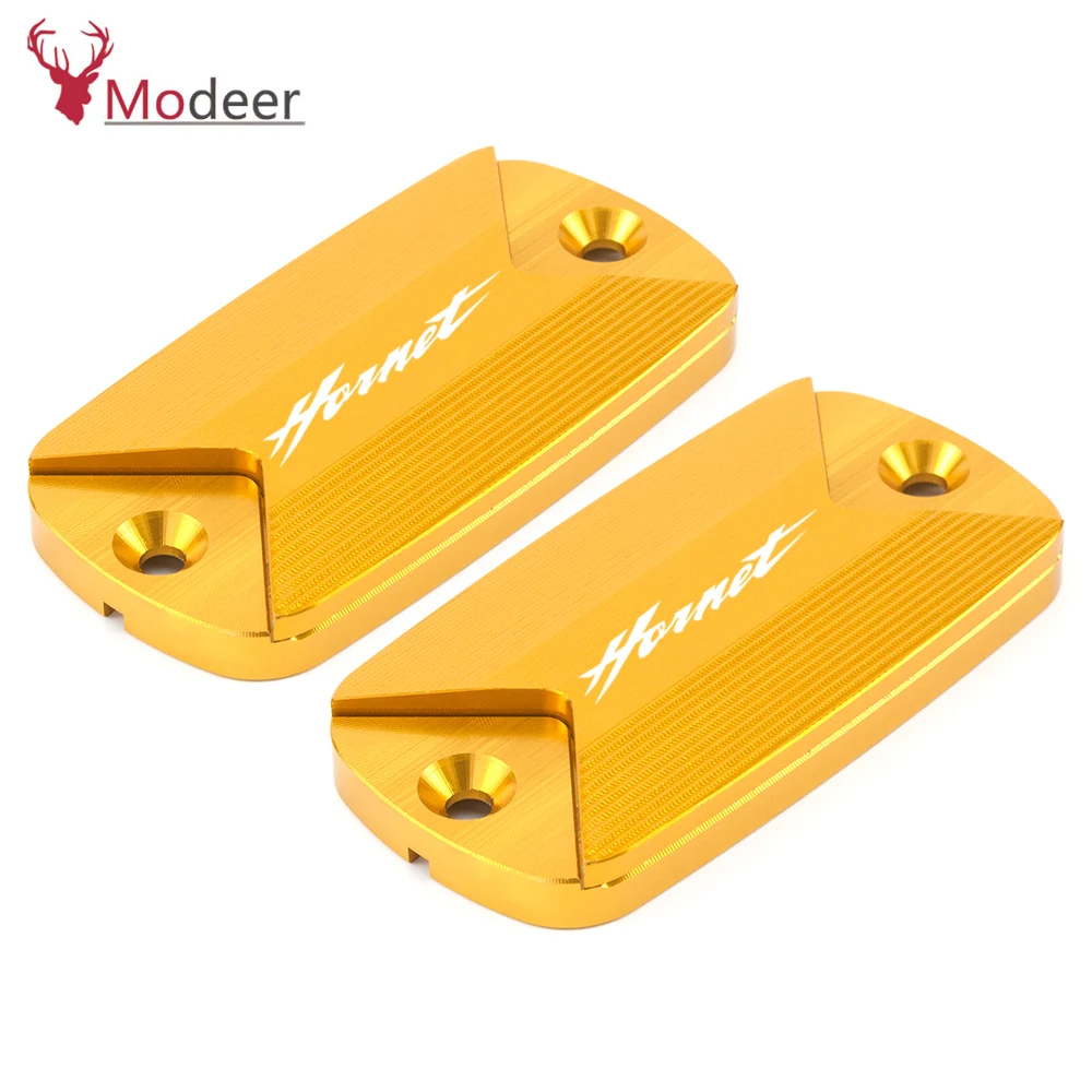 Motorcycle High Quality Brake Fluid Fuel Reservoir Tank Cap Cover For Honda Hornet 600 CB600F 1998-2014 Hornet 900 2002-2006 (7)