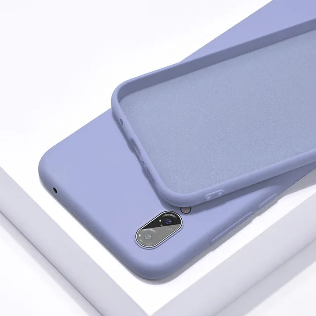 Чехол для samsung Galaxy A50 A10 A20 A30, жидкий силиконовый резиновый мягкий чехол для samsung Galaxy A 10 20 30 40 50 70, чехол для телефона - Цвет: Baby Blue