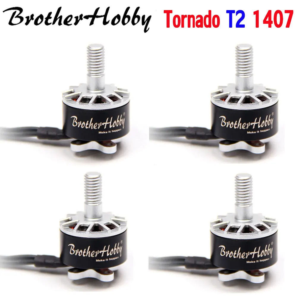 Brotherhobby Tornado T1 1407 2800KV/3600KV/4100KV 4S Racing Edition бесщеточный двигатель для RC FPV Drone | Игрушки и