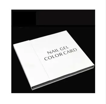 

1PC 120 Colors Nail Art Display Color Book Box UV Nail Gel Polish Chart Salon Acrylic Gel Tips Color Card Painting Nail New