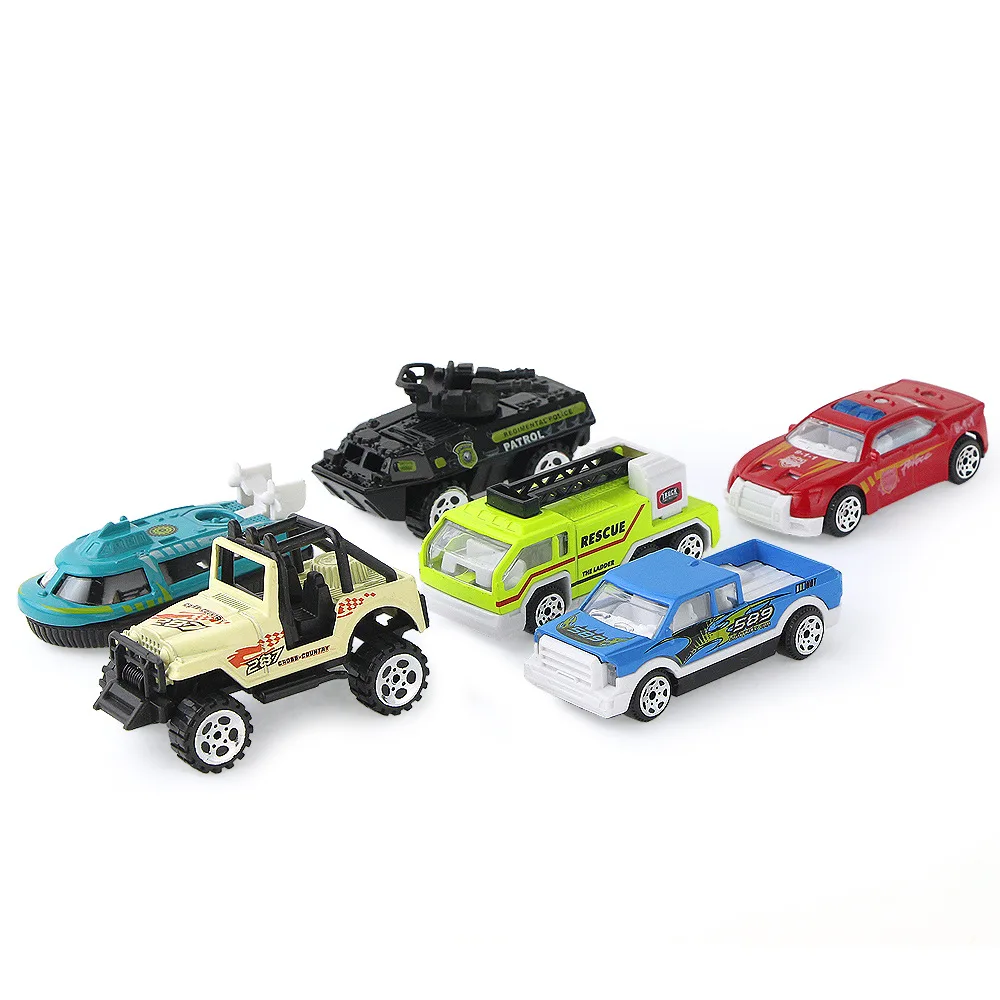 

Model Inertia Metal Car CHILDREN'S Toy Inertia Car CHILDREN'S Toy Car 6-Boxed