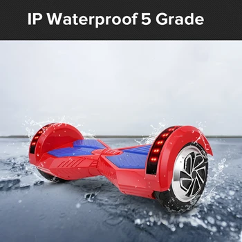 

iScooter hoverboard bluetooth 8 inch two wheel smart self balancing scooter electric skateboard with speaker Hover board UL2722