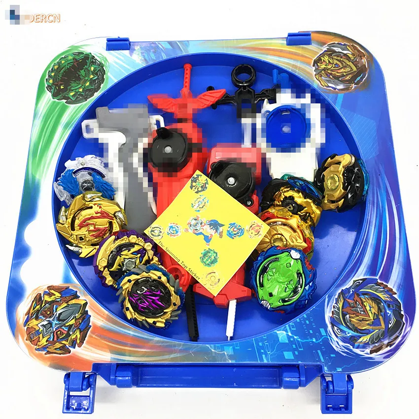 

Burst Spinner Battle Athletic Plate Set with Launcherb103 B118 B125 with Transmitter