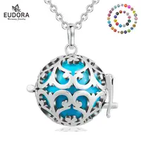 Eduora 16mm Harmony Bola Pendant Fit 16mm Chime Ball Angel Caller Maternity Jewelry Pregnant Floating Locket Pendant Gift BH108 1