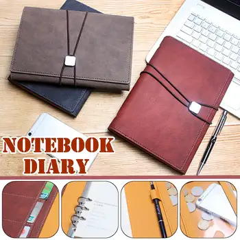 

A5 Planner Notebook 2020 Notepad 6 rings School Stationery Diary Organizer Refill Journal Agenda executive Multi-function Office