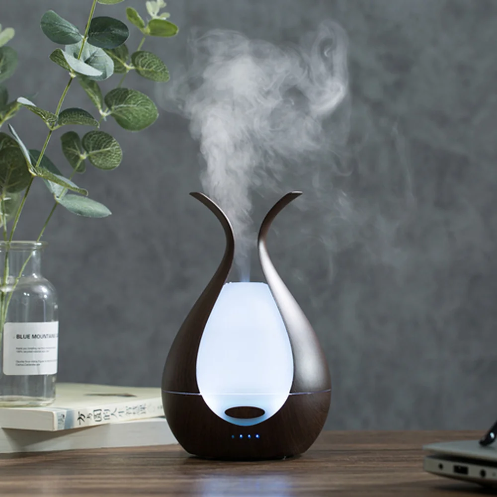 

200ml Aromatherapy Diffuser Essential Oil Humidifier Advanced Wood Electric Ultrasonic Air Humidifier Cool mist maker for Home