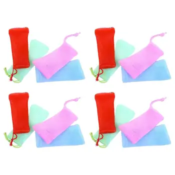 

10Pcs Foaming Net Soap Storage Bag Soap Holder Bubble Maker Face Washing Bag for Bathroom House Home