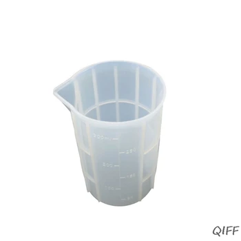 

350ML Flexible Silicone Measuring Cup Mixing Cups Cook Bakers Resin Jewelry Tool
