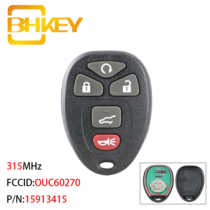 5BUT Смарт дистанционные брелки для ключей GMC Acadia Savana Sierra Yukon XL 1500 2007 2008 2009 2010 2011 2012 2013