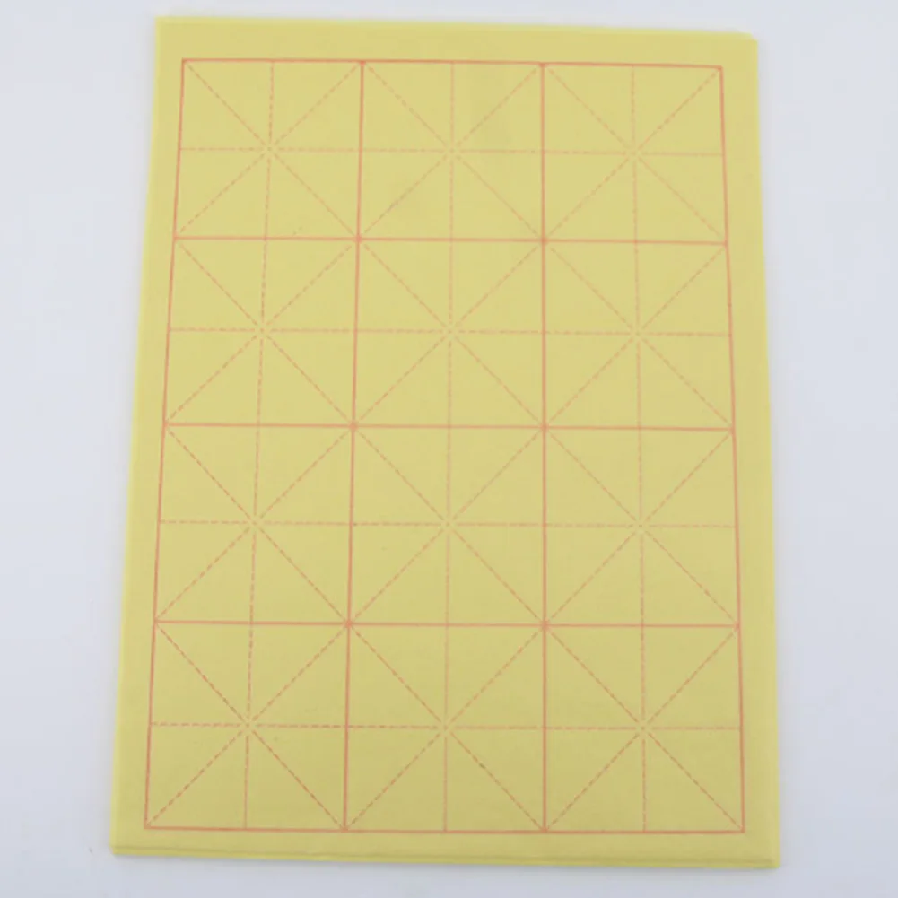 Желтый бумага для каллиграфии рисовая бумага Китайская каллиграфия 36 см* 24 см
