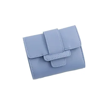 

Wallet Fashion Women Ladies Wallet Mini Candy-colored Drawstring Purse Student Short Wallet Wallet