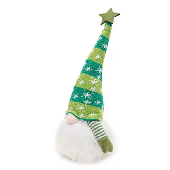 

Christmas Elf Decoration Long Hat Swedish Gnome Tomte Doll Ornaments LED Light