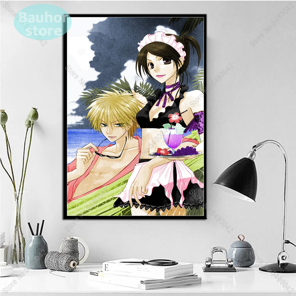 Плакат Kaichou Wa Maid-sama японское аниме Картина на холсте плакаты и принты Настенная
