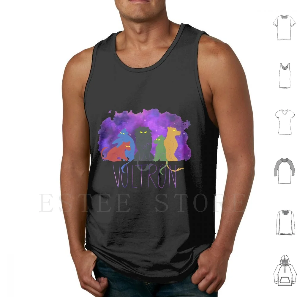 Voltron Pride Canotte Vest Cotton Voltron Vld Hunk Pidge Lance Michael Shiro Space Red Lion Blue Lion Green Lion Yellow Lion