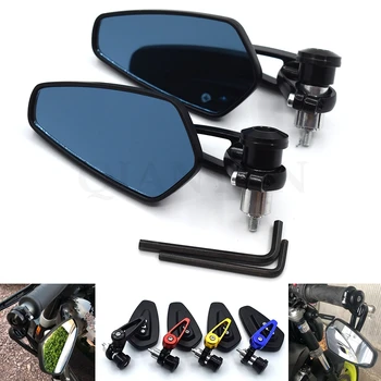 

Universal black 7/8'' 22mm motorcycle side mirror handlebar end mirror For Honda CBR600RR CBR900RR CBR919RR CBR893RR CBR1100XX