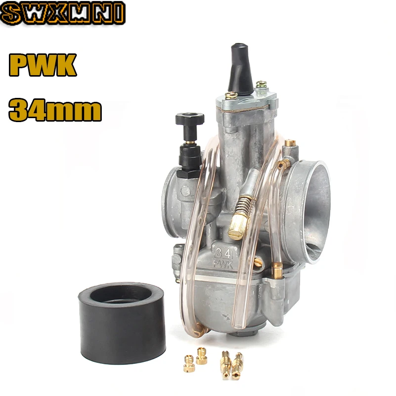 Мотоцикл PWK28mm 30 мм 32 мм 34 мм карбюратор комплект реактивный катер для JOG DIO ATV багги Quad Go Kart Dirt Bike