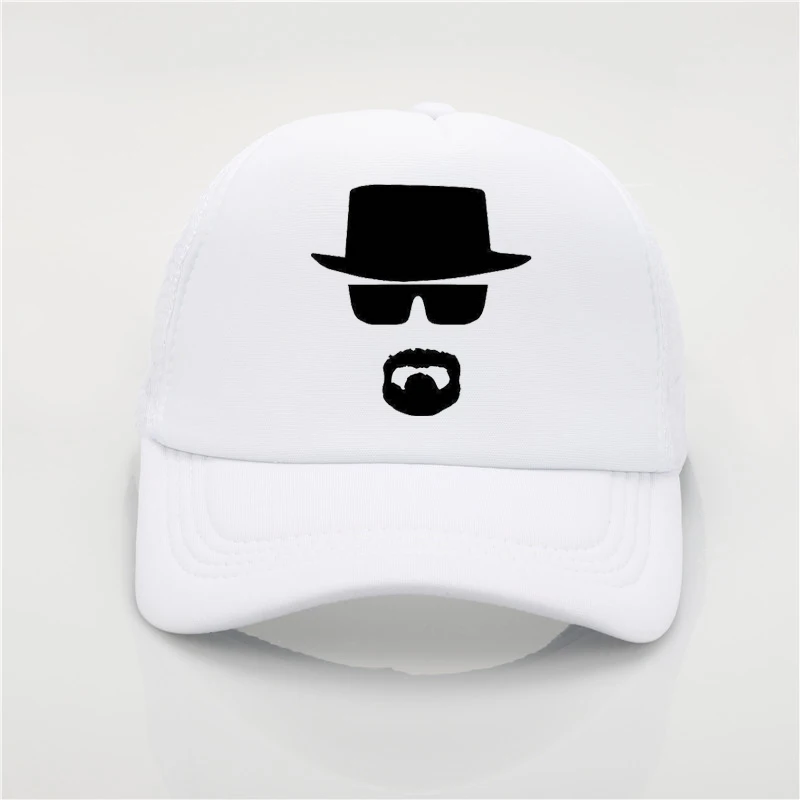 Модная шапка с сеткой Heisenberg с принтом бейсбольная кепка для мужчин wo мужская летняя трендовая Кепка новая молодежная Джокер Солнцезащитная шляпа пляжный козырек шляпа