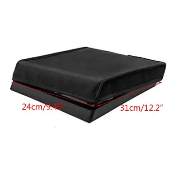 

Dust Proof Cover Sleeve Guard Case Waterproof Anti-scratch Black Game Accessories for Sony Playstation PS4 Pro Console XXUC