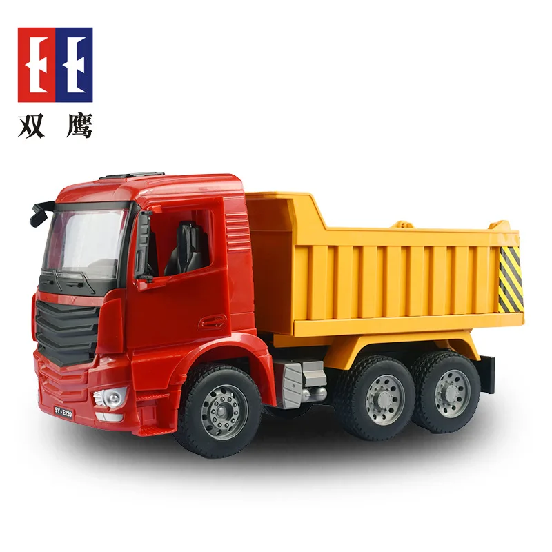 

Double e E220-002 Inertia Model Manual Engineering Vehicle CHILDREN'S Toy Car Dump Truck Model 1: 20