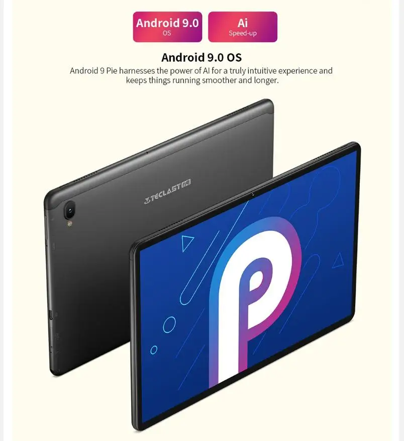 Teclast T30 10 1 дюймовый планшет с восьмиядерным процессором Helio P70 ОЗУ 4 Гб ПЗУ 64 ГБ 8 Мп 2