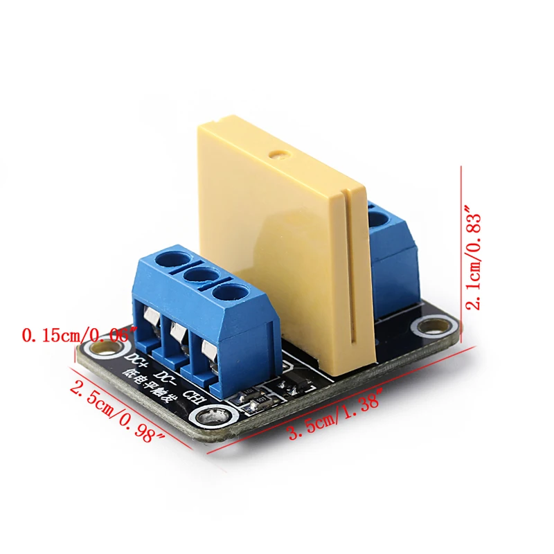 Канал SSR твердотельные реле Низкий триггер 5A 12V Для Arduino R3 1 шт