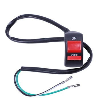 

Motorcycle Handlebar Mount Hazard Light On / Off Switch