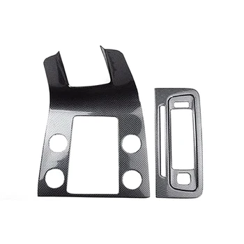 

for 2014-2018 Volvo S60 Central Control Panel Decoration Cover Trim Frame Car Interior Accessories Carbon Fiber