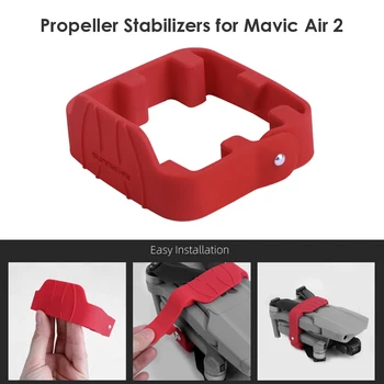 

Soft Silicone Prop Propeller Fixator Holder Stabilizer Soft Silicone Fixing Buckle Band for DJI Mavic Mini Drone Accessories
