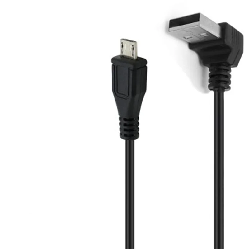 USB 마이크로 USB 수-USB 수 데이터 충전 커넥터 케이블, 상하좌우 90 도 각도, 태블릿용, 5 피트 1m, 25cm, 50cm