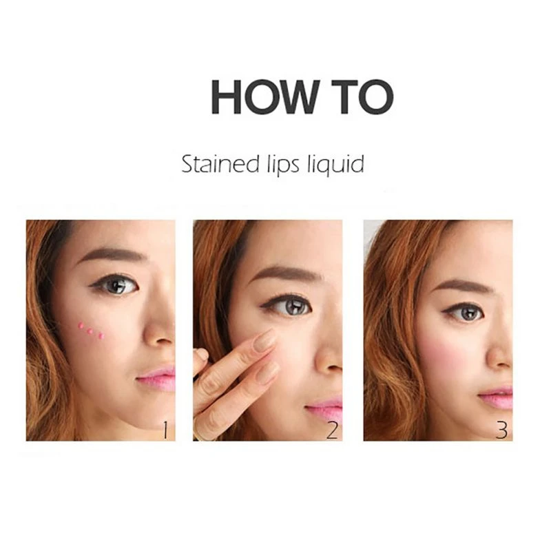 Liquid Lipstick Blusher Waterproof Lip Tint Dyeing Long Lasting Makeup Lip Stain Beauty Makeup Korean Cosmetics Liquid Lip Gloss Liquid Lipstick Blusher Waterproof Lip Tint Dyeing Long Lasting Makeup Lip Stain Beauty Makeup Korean Cosmetics Liquid Lip Gloss