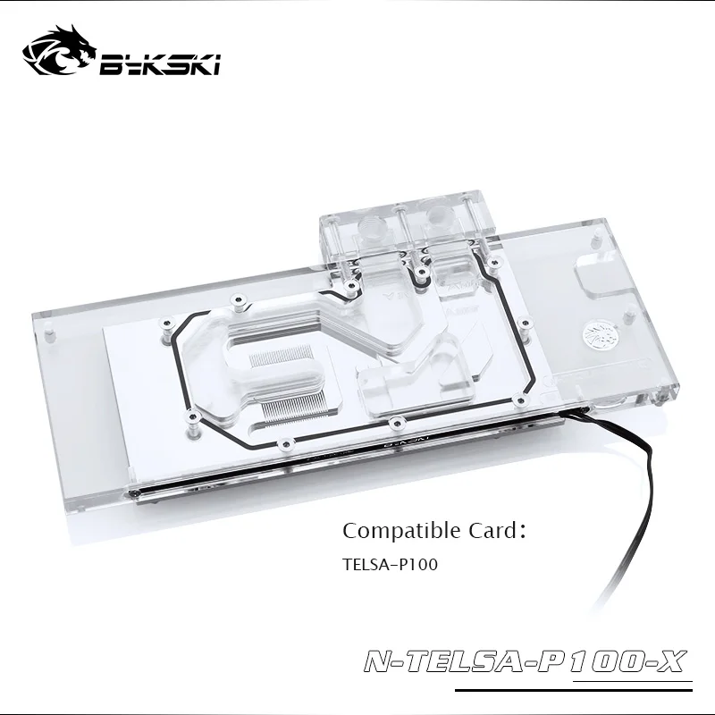 

Bykski water block use for TELSA P100 ,GPU VGA head Cooler ,Water Cooling cooled Block, N-TELSA-P100-X