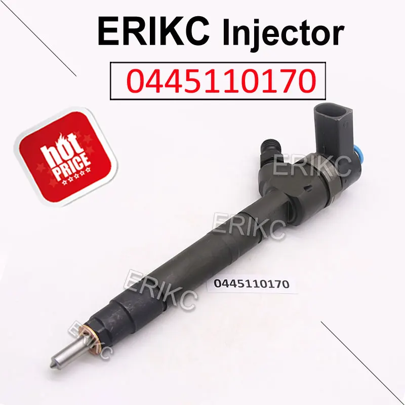 

ERIKC 0 445 110 170 форсунка дизельного инжектора с общей топливной магистралью C.Rail 0445110170 новый топливный инжектор в сборе 0445 110 170 для Mercedes