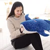 150cm Large Size Soft Shark Plush Toy Big Creative Blue Whale Stuffed Soft Shark Sea Fish Plush Pillow Lovely Children Baby Doll ► Photo 3/6