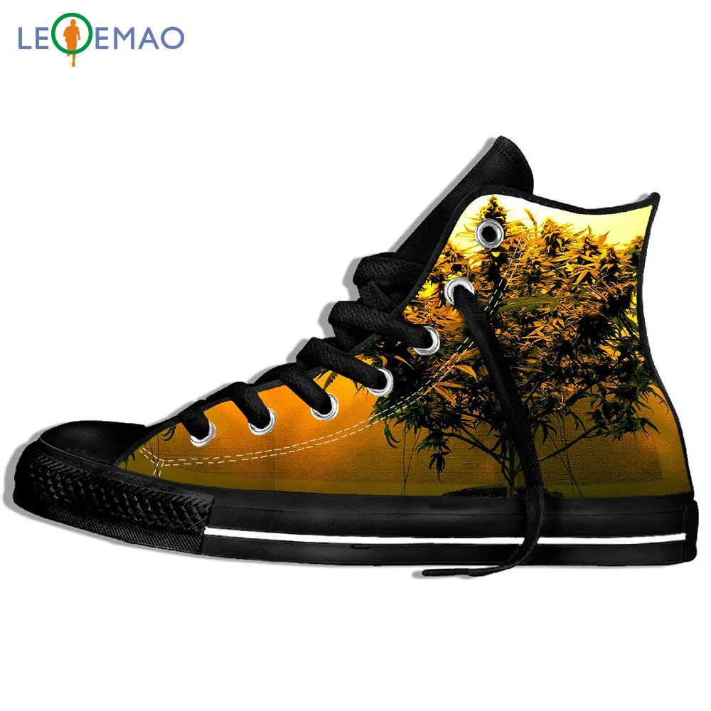custom weed shoes