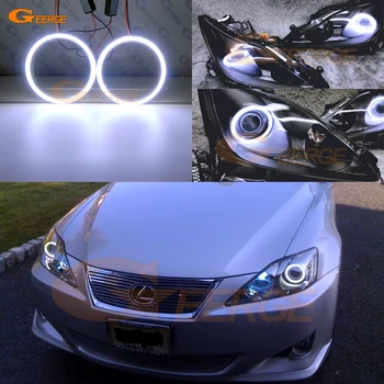 

For Lexus IS II IS220 IS250 IS300 IS350 IS-F 2005-2010 Excellent Ultra bright illumination COB led angel eyes kit halo rings