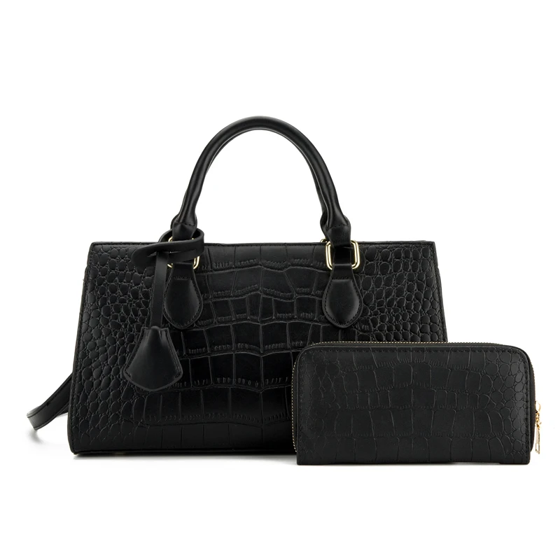 

Women Small Pu Leather Handbags Designer Ladies Shoulder Bags Fashion 2 Pieces Set Crossbody Bags for Women Tote Messenger Bag